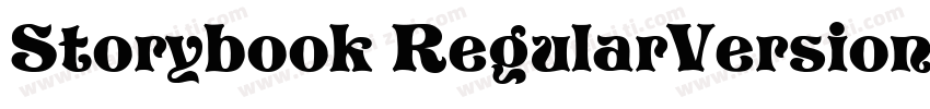 Storybook RegularVersion 10字体转换
